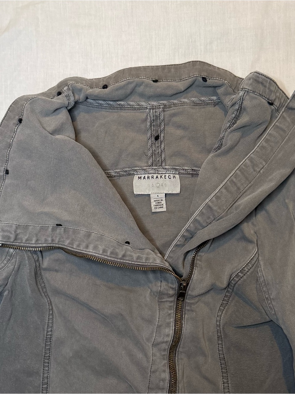 Marrakech Women’s Gray Jacket Size Small